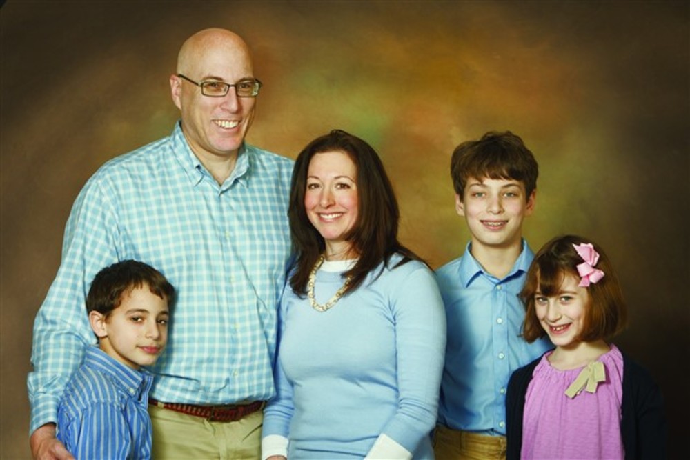 Lisa Davis and family.